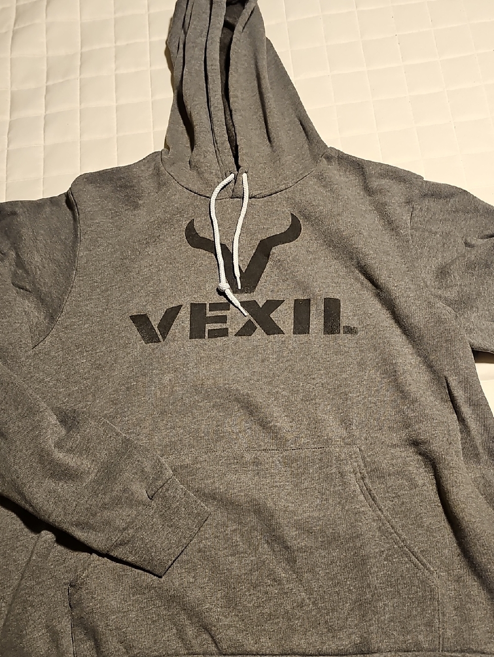 Men's Gray Hoodie Sweatshirt